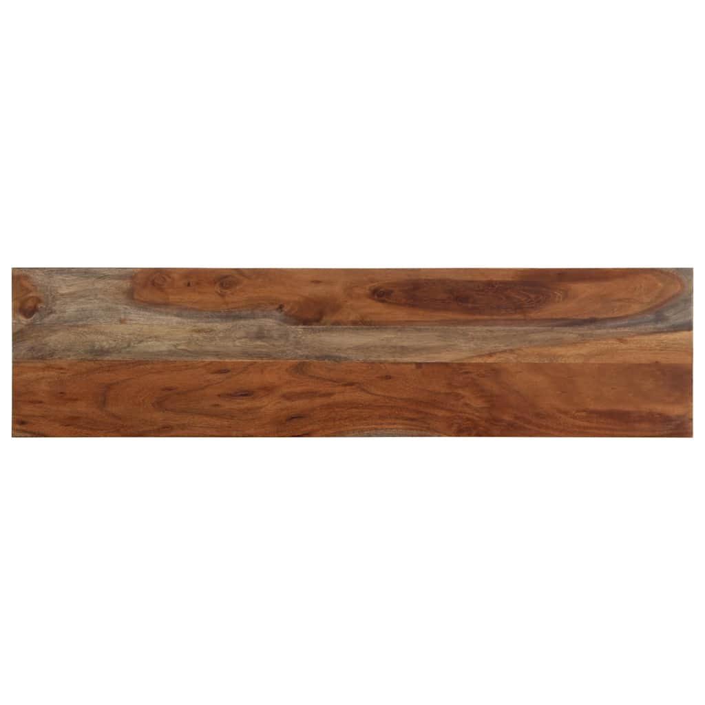 vidaXL Mesa consola 120x30x76 cm madeira maciça de acácia