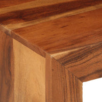 vidaXL Mesa de apoio 37x29x40 cm madeira de acácia maciça