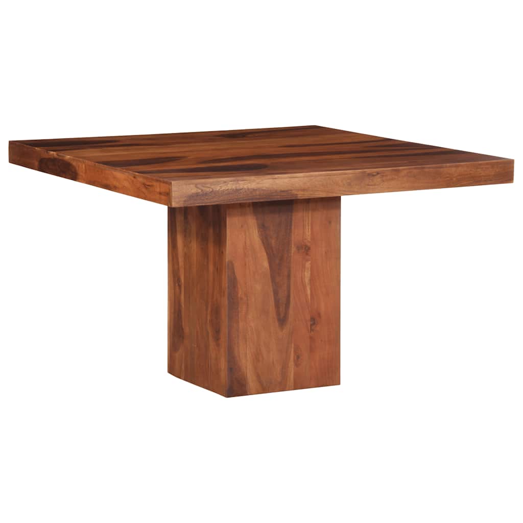 vidaXL Mesa de jantar 120x120x77 cm madeira maciça de acácia