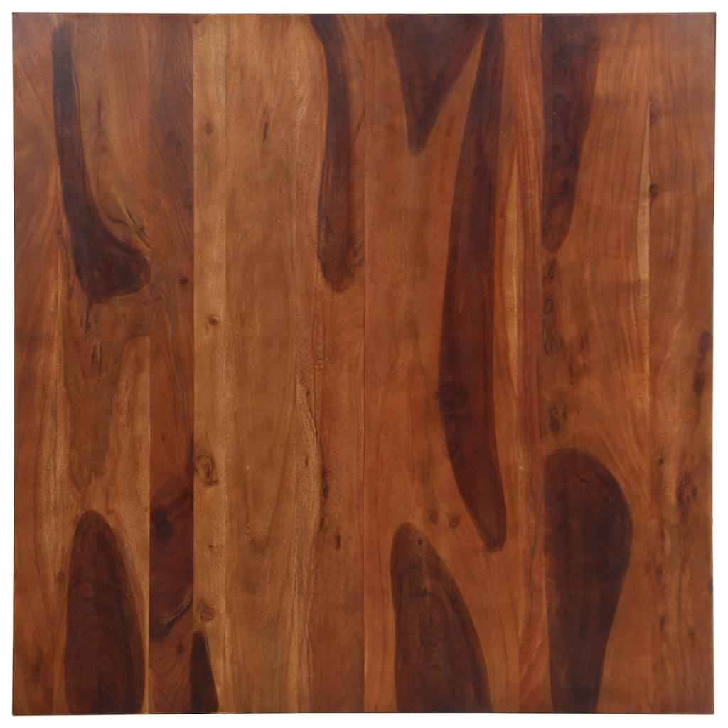 vidaXL Mesa de jantar 120x120x77 cm madeira maciça de acácia