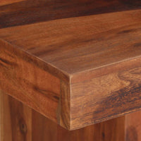 vidaXL Mesa de jantar 120x120x77 cm madeira maciça de acácia