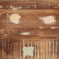 vidaXL Mesa consola 90x32x75 cm madeira recuperada maciça