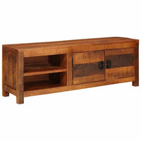 vidaXL Gabinete para TV com prateleira Castanho 110 x 30 x 40 cm