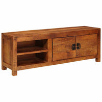 vidaXL Gabinete para TV com prateleira Castanho 110 x 30 x 40 cm