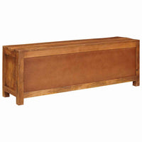 vidaXL Gabinete para TV com prateleira Castanho 110 x 30 x 40 cm
