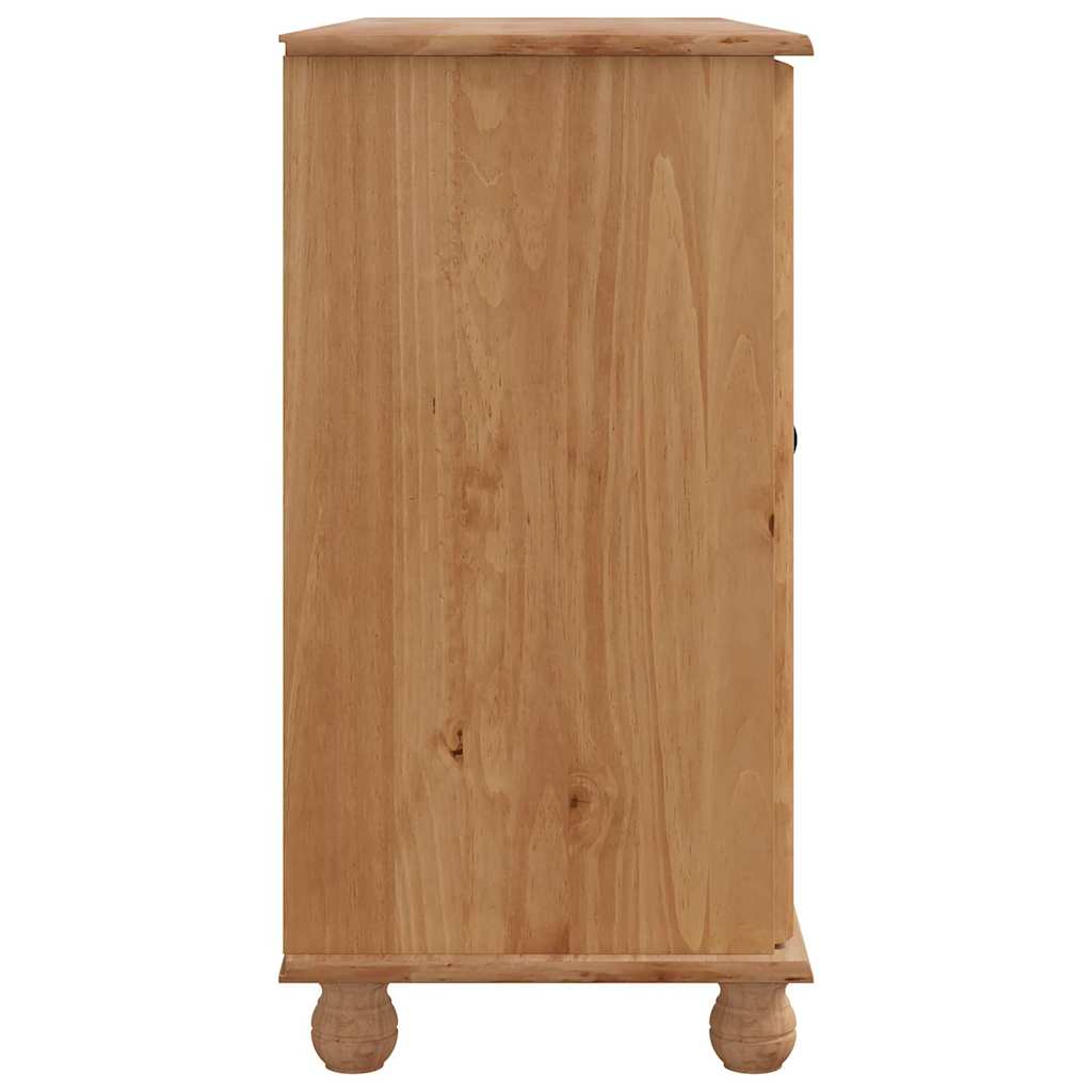 vidaXL Buffet ASKIM 133,5 x 40 x 79 cm Madeira de pinho maciça