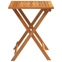 vidaXL Mesa de Jardim Natural 60 x 60 x 72 cm Madeira Sólida de Acácia