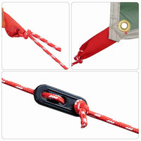 vidaXL Tarp Impermeável com telhado