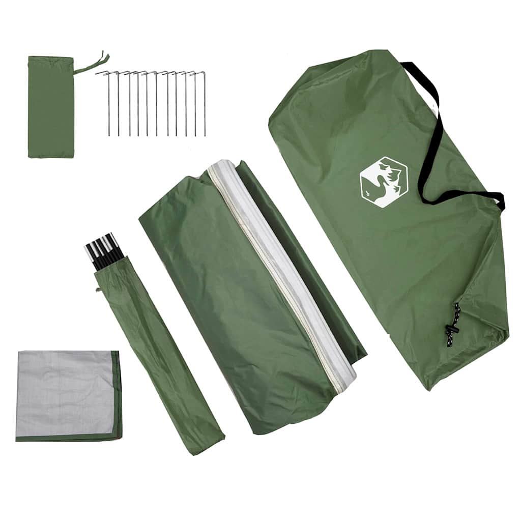 vidaXL Tenda para bagageira Verde 194 x 180 x 210 cm tafetá