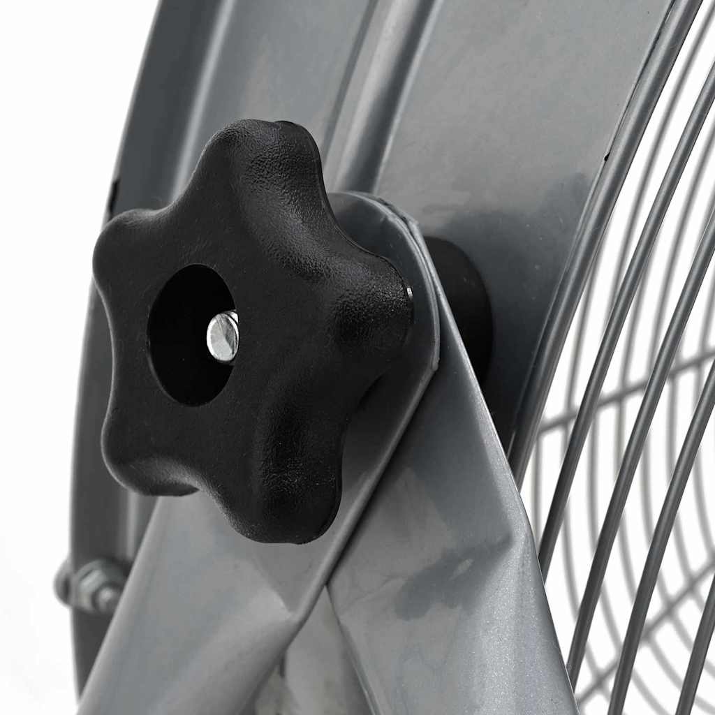 vidaXL Ventilador de tambor com roda Prateado 73 x 42 x 70 cm Alumínio