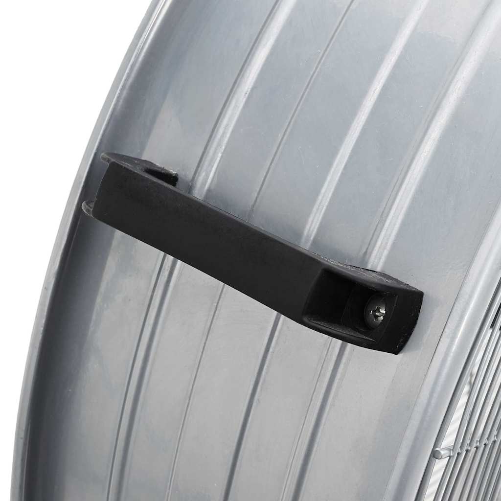 vidaXL Ventilador de tambor com roda Prateado 79 x 37 x 82 cm Alumínio