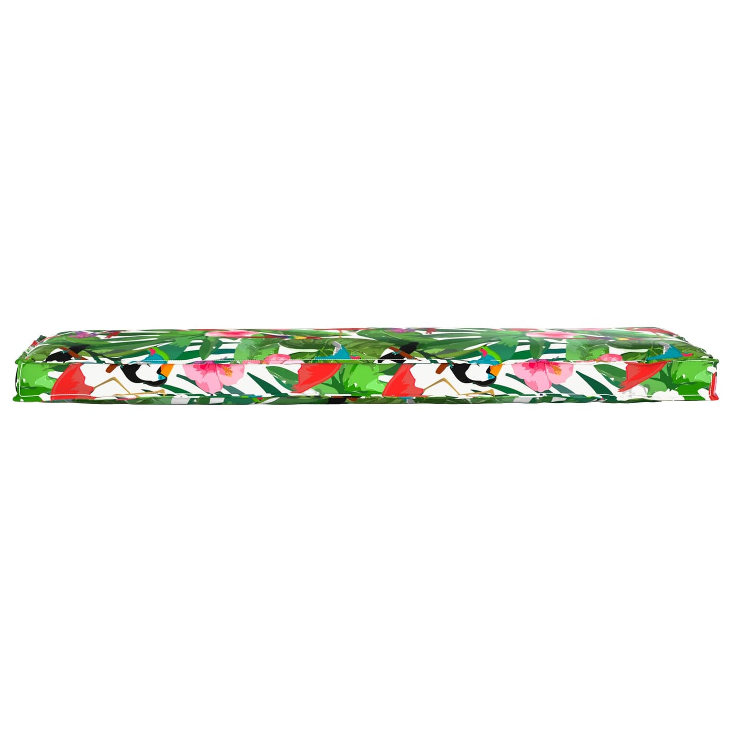 vidaXL Almofada Floral Multicolor 140 x 40 x 8 cm Tecido Oxford