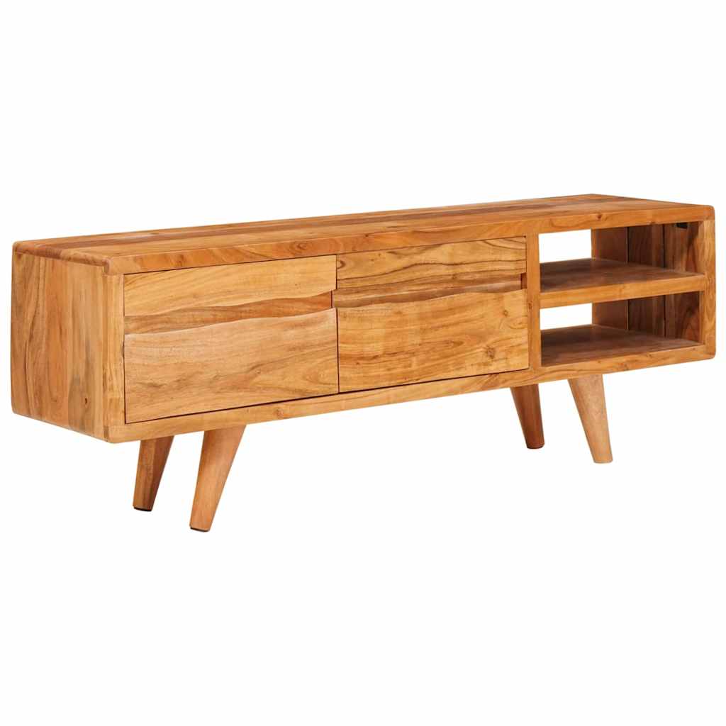 vidaXL Gabinete para TV com prateleira Castanho 110 x 30 x 40 cm