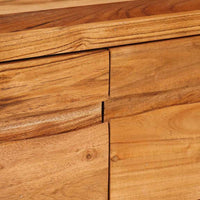 vidaXL Gabinete para TV com prateleira Castanho 110 x 30 x 40 cm