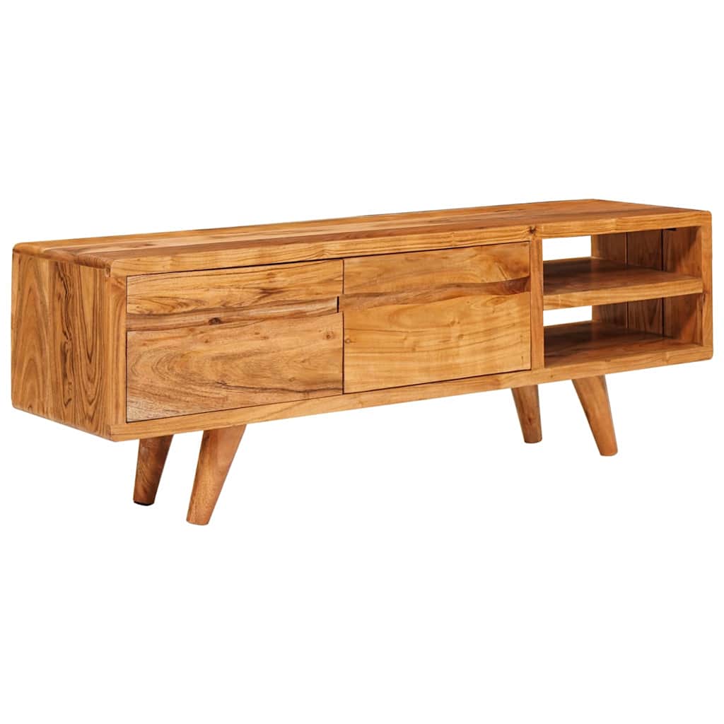 vidaXL Gabinete para TV com prateleira Castanho 110 x 30 x 40 cm