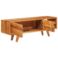 vidaXL Gabinete para TV com prateleira Castanho 110 x 30 x 40 cm