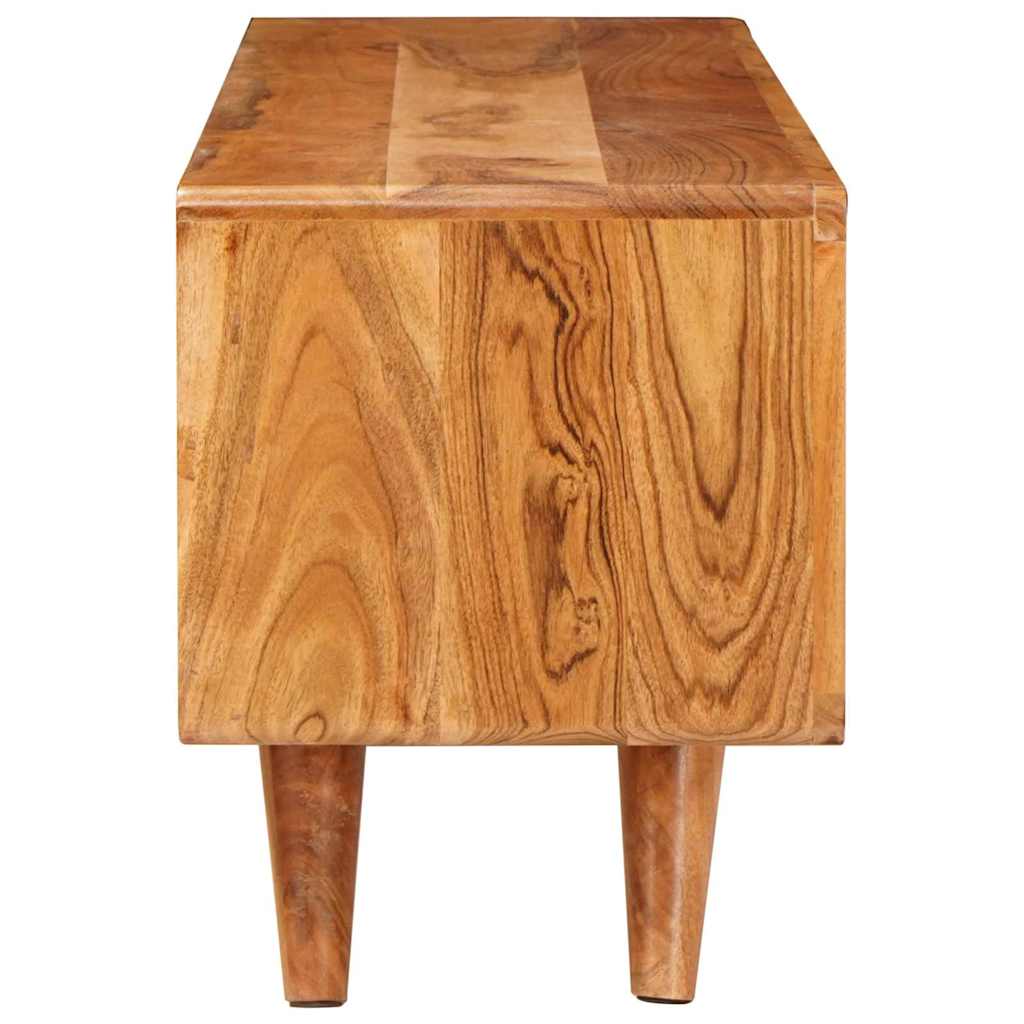 vidaXL Gabinete para TV com prateleira Castanho 110 x 30 x 40 cm