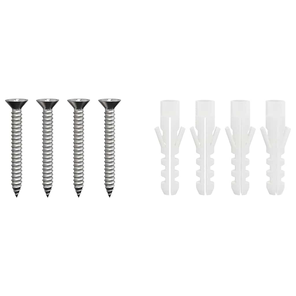 vidaXL Extensão de Chaminé Prateado 25 x 25 x 132 cm Aço inoxidável