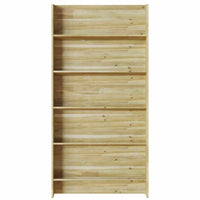 vidaXL Prateleiras para plantas Castanho 90 x 15 x 180 cm