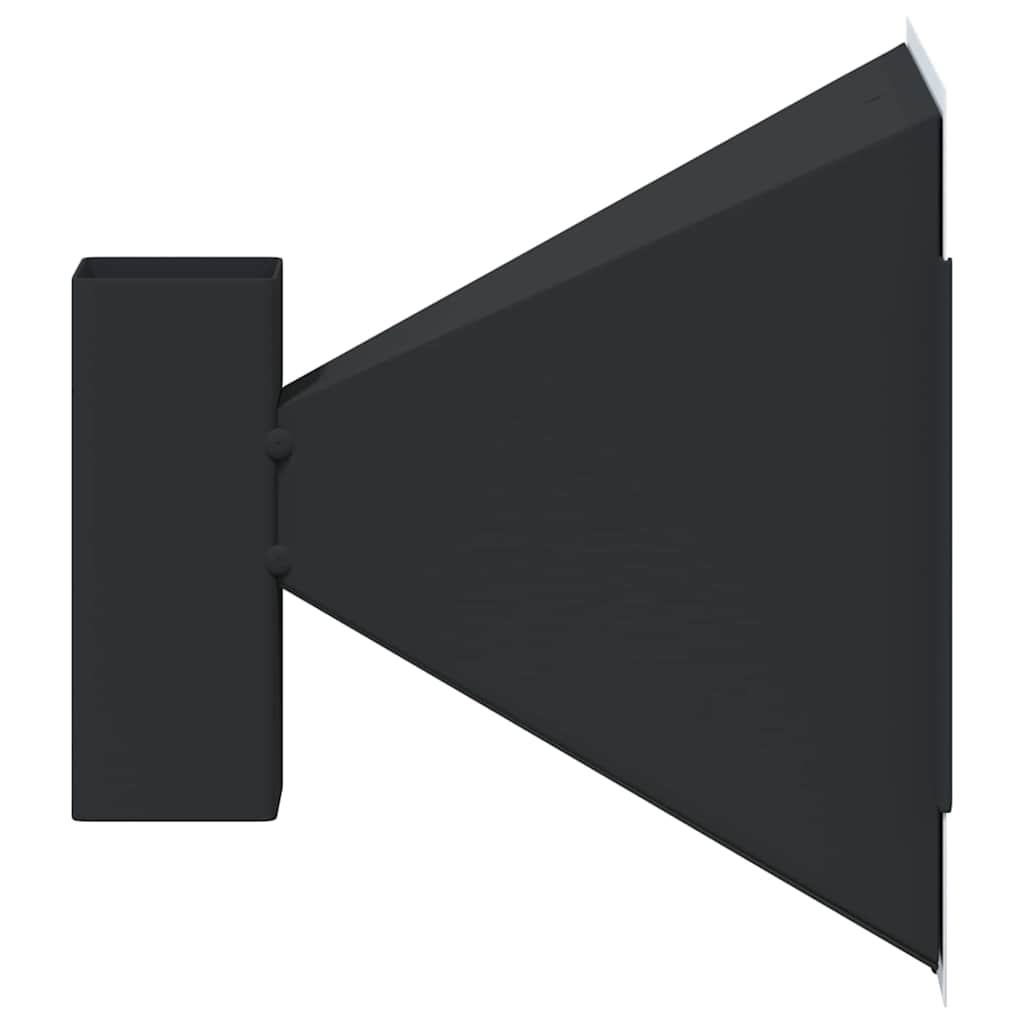 vidaXL Apanha-chumbos Preto 17,5 x 17,5 x 17 cm Aço