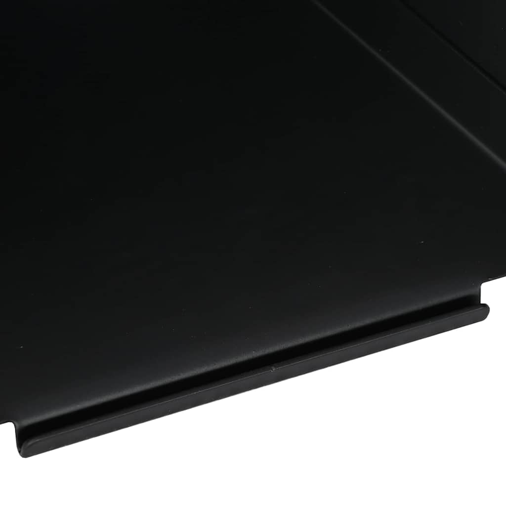 vidaXL Apanha-chumbos Preto 17,5 x 17,5 x 17 cm Aço