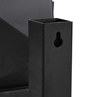 vidaXL Apanha-chumbos Preto 17,5 x 17,5 x 17 cm Aço