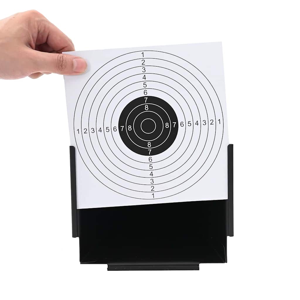 vidaXL Apanha-chumbos Preto 17,5 x 17,5 x 17 cm Aço