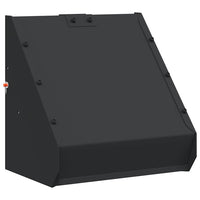 vidaXL Apanha-chumbos Preto 31 x 23 x 31,5 cm Aço
