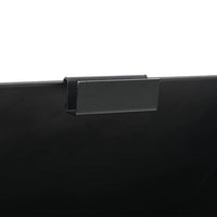 vidaXL Apanha-chumbos Preto 31 x 23 x 31,5 cm Aço