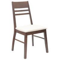 vidaXL Cadeiras de Jantar 2 pcs Marrom Claro 43 x 54 x 89 cm