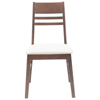 vidaXL Cadeiras de Jantar 2 pcs Marrom Claro 43 x 54 x 89 cm