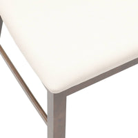 vidaXL Cadeiras de Jantar 2 pcs Marrom Claro 43 x 54 x 89 cm