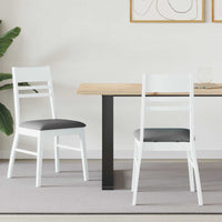 vidaXL Cadeiras de Jantar 2 pcs Marrom Claro 43 x 54 x 89 cm