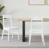 vidaXL Cadeiras de Jantar 2 pcs Marrom Claro 43 x 54 x 89 cm