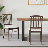vidaXL Cadeiras de Jantar 2 pcs Marrom Claro 50 x 52,5 x 91 cm