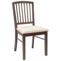vidaXL Cadeiras de Jantar 2 pcs Marrom Claro 50 x 52,5 x 91 cm