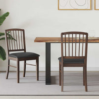 vidaXL Cadeiras de Jantar 2 pcs Marrom Claro 50 x 52,5 x 91 cm