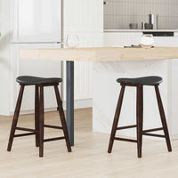 vidaXL Cadeiras de Jantar 2 pcs Marrom Claro 46 x 37 x 63 cm