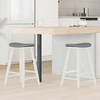 vidaXL Cadeiras de Jantar 2 pcs Marrom Claro 46 x 37 x 63 cm