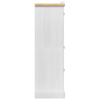 vidaXL Guarda-roupa com gaveta com porta Branco 101 x 52 x 170 cm