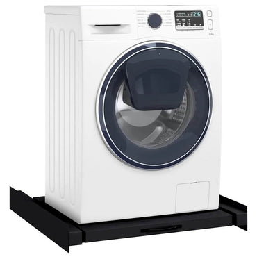 vidaXL Prateleira Intermediária para Máquina de Lavar Preto