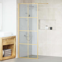 vidaXL Divisória de chuveiro 80x195 cm vidro transparente ESG preto