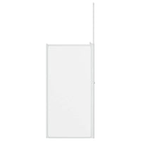 vidaXL Tela de Banho Opaco 120 x 70 x 137 cm Alumínio