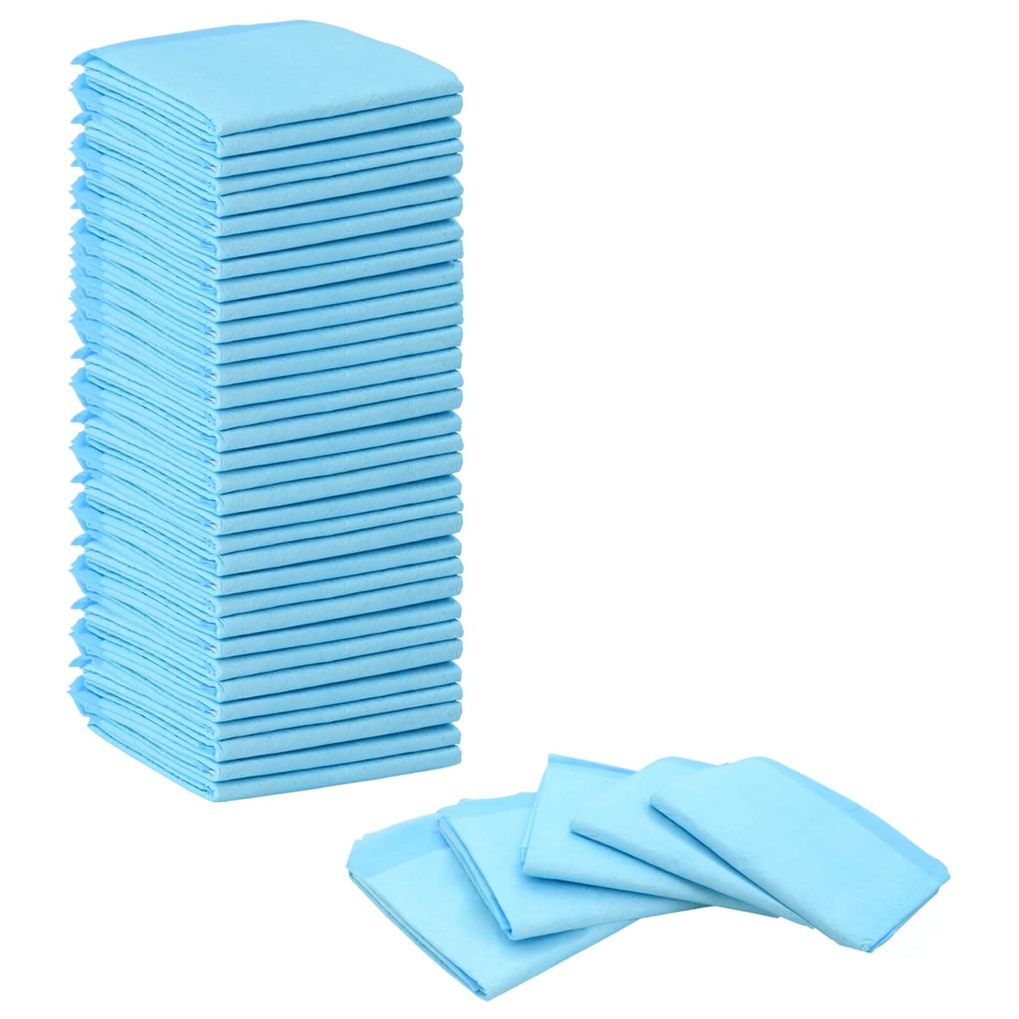 vidaXL Resguardos p/ treino animais de estimação 100 pcs 45x33 cm TNT