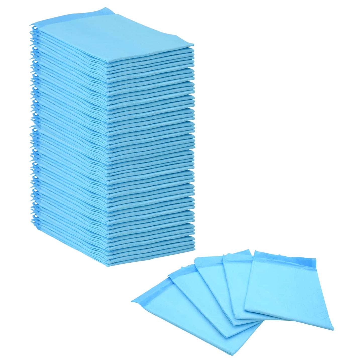 vidaXL Resguardos p/ treino animais de estimação 100 pcs 45x33 cm TNT