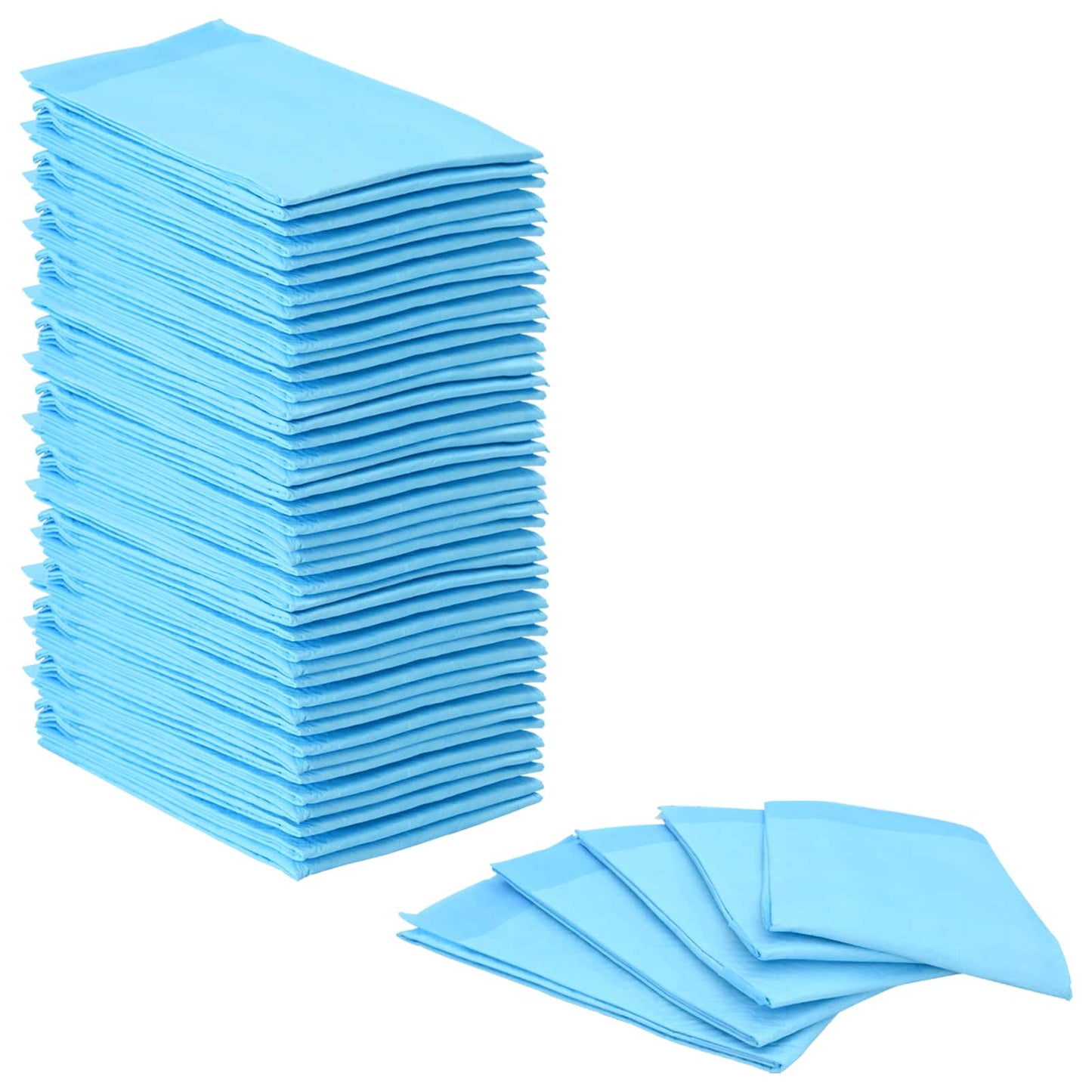 vidaXL Resguardos p/ treino animais de estimação 100 pcs 45x33 cm TNT