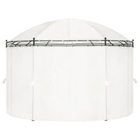 vidaXL Gazebo branco-nata 530 x 350 x 265 cm