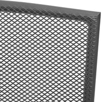 vidaXL 5 pcs conjunto de jantar para exterior aço antracite