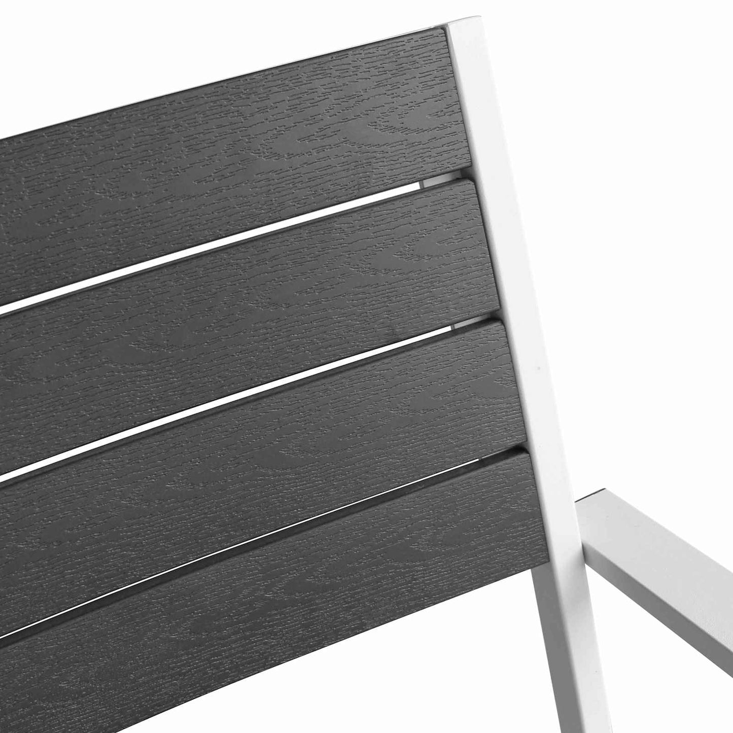 vidaXL Conjunto de móveis 5 pcs Preto e Branco