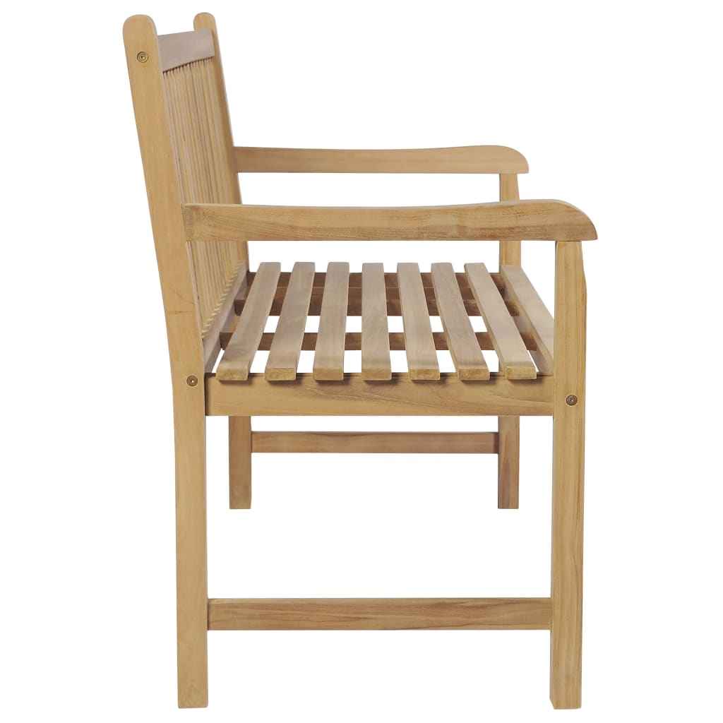 vidaXL Banco de jardim 150 cm teca